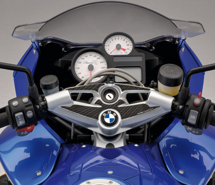 ONEDESIGN Naklejka na półkę kierownicy BMW K1200R / K1200R Sport version up to 2010