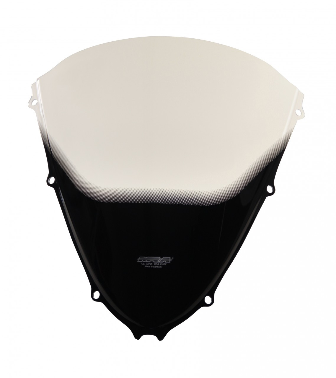 Szyba motocyklowa MRA KAWASAKI ZZR 1400 ZXT40A/ZXT40C/ZXT40E/ZX14 2006-, forma O, bezbarwna