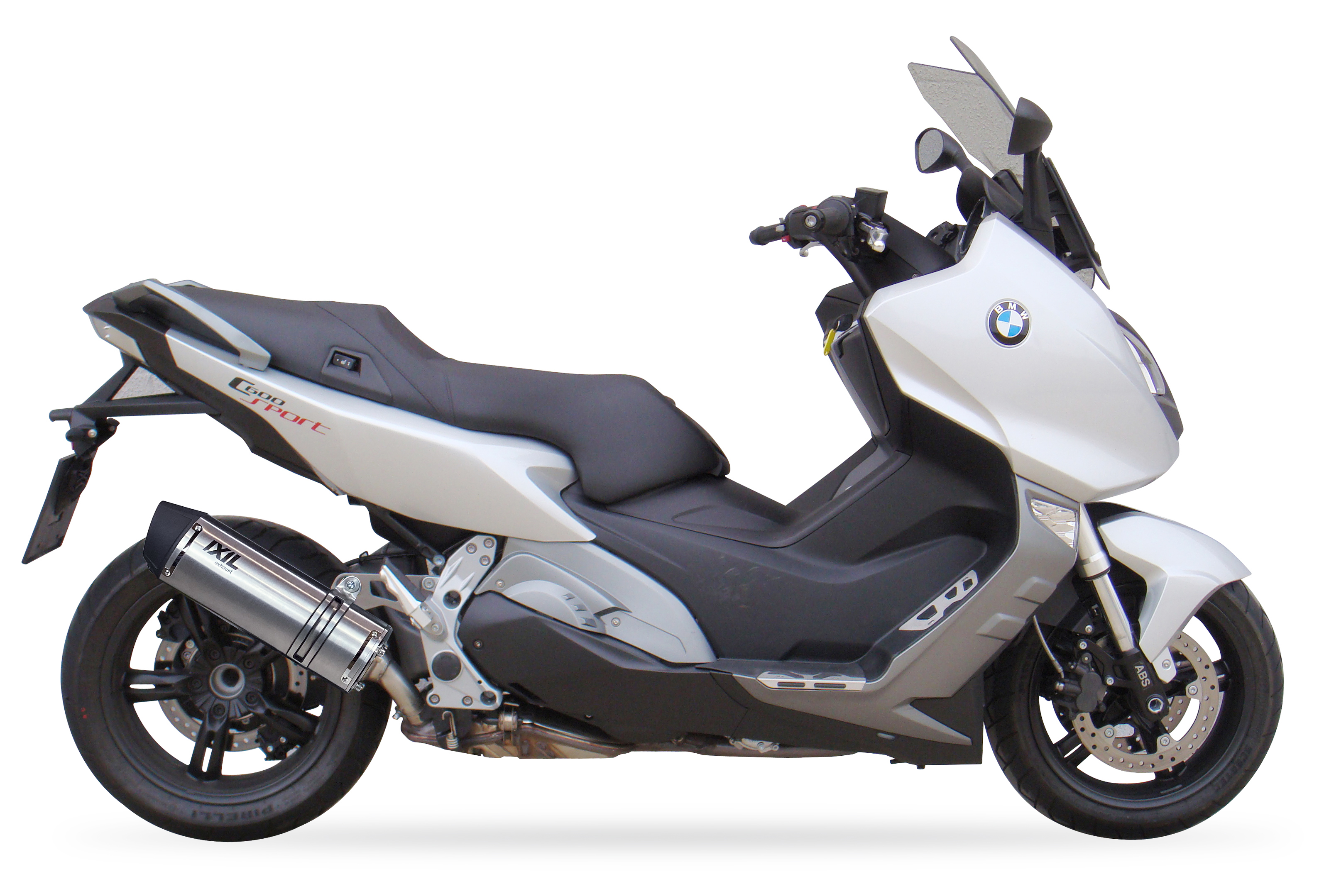 Tłumik IXIL BMW C 600 SPORT 12-15 (C65) typ SOVE (waga: 3000g, długość: 423 mm., materiał: Inox AISI304, kolor: Black painted) S