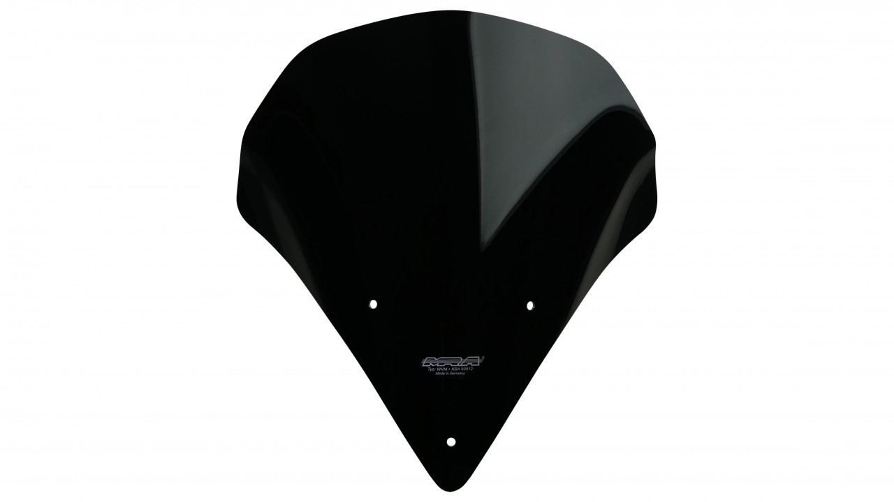 Szyba motocyklowa MRA APRILIA TUONO V4R RK/TY 2011-2014, forma SPM, czarna