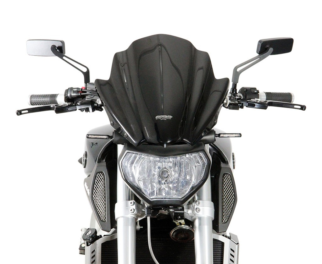 Szyba motocyklowa MRA YAMAHA MT-09 2014-2016, forma NRN, bezbarwna