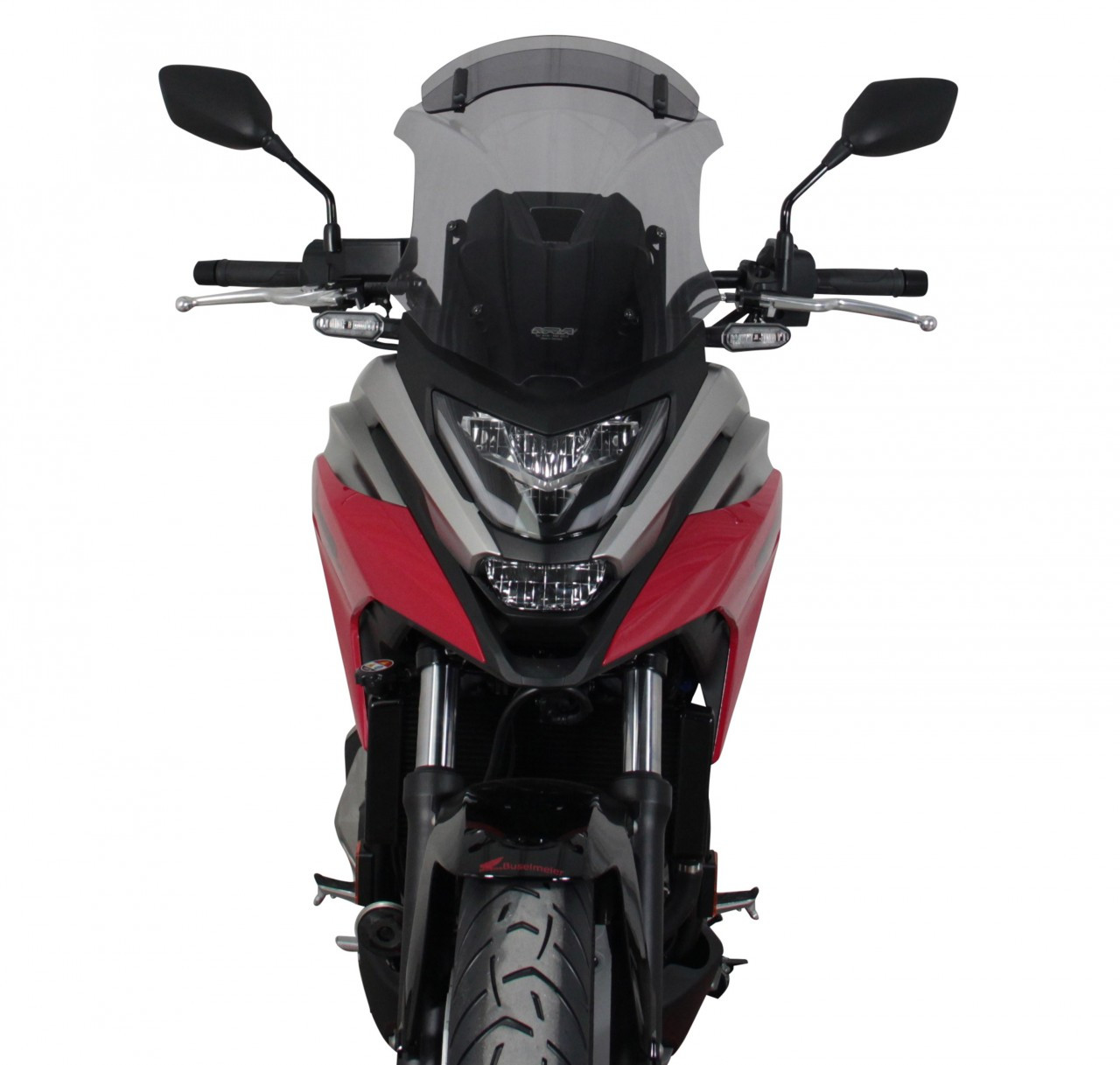 Szyba motocyklowa MRA HONDA NC 750 X 2021-2024, forma VTM, przyciemniana