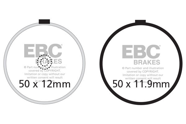 EBC Brakes Klocki hamulcowe EBC FA038 (kpl. na 1 tarcze)