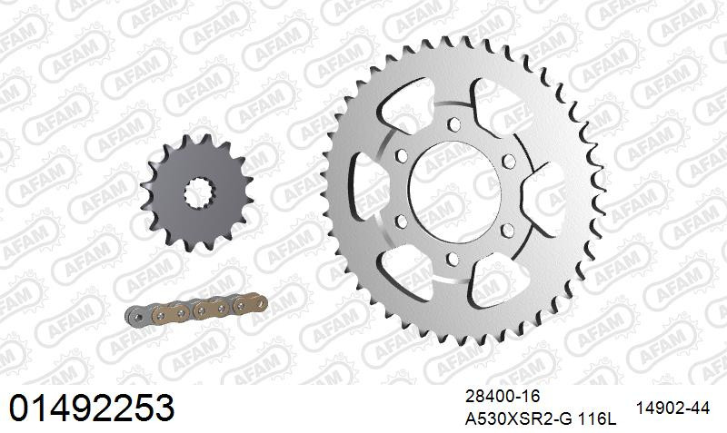 Zestaw napędowy AFAM do SUZUKI GSX-R 1100 W S,T,V,W
