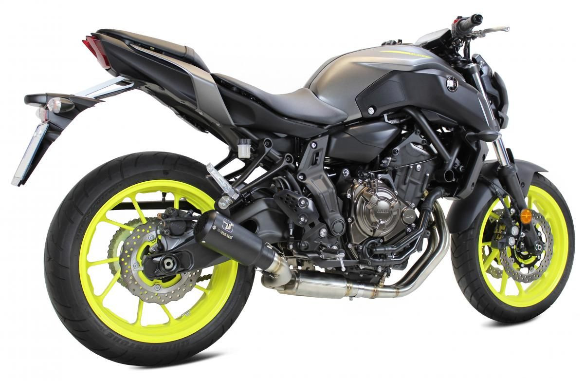Tłumik IXRACE YAMAHA MT-07 21-23 (RM33, RM34) FULL SYSTEM typ MK2-RB MK2 BLACK - RACE FULL SYSTEM