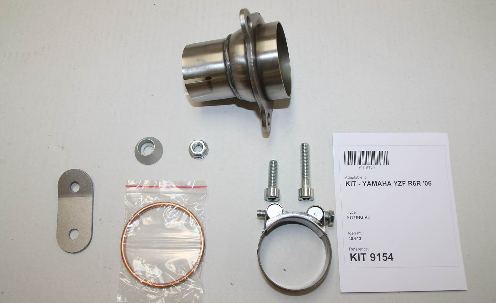 Tłumik IXIL YAMAHA YZF 600 R-6R 06-15 (RJ11 RJ15) typ SOVE (waga: 3000g, długość: 423 mm., materiał: Inox AISI304, kolor: Black