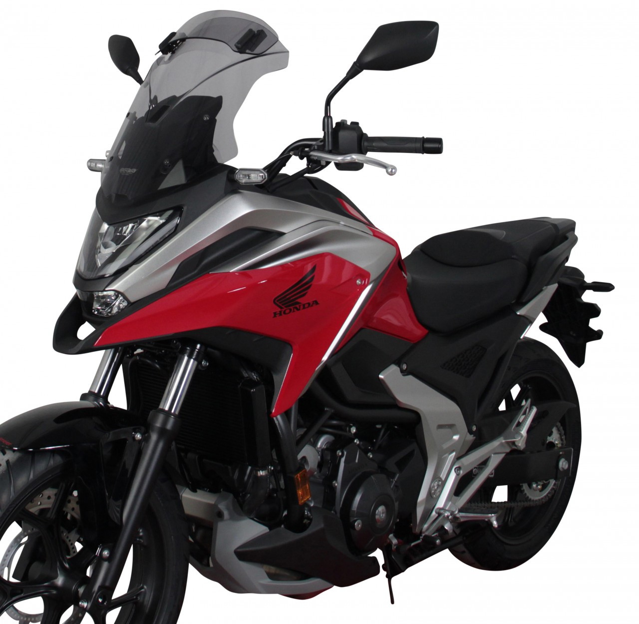 Szyba motocyklowa MRA HONDA NC 750 X 2021-2024, forma VTM, przyciemniana