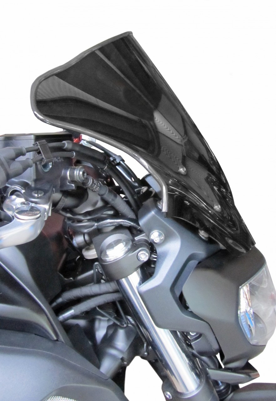 Szyba motocyklowa MRA YAMAHA MT-07 2018-2020, forma NRM, przyciemniana