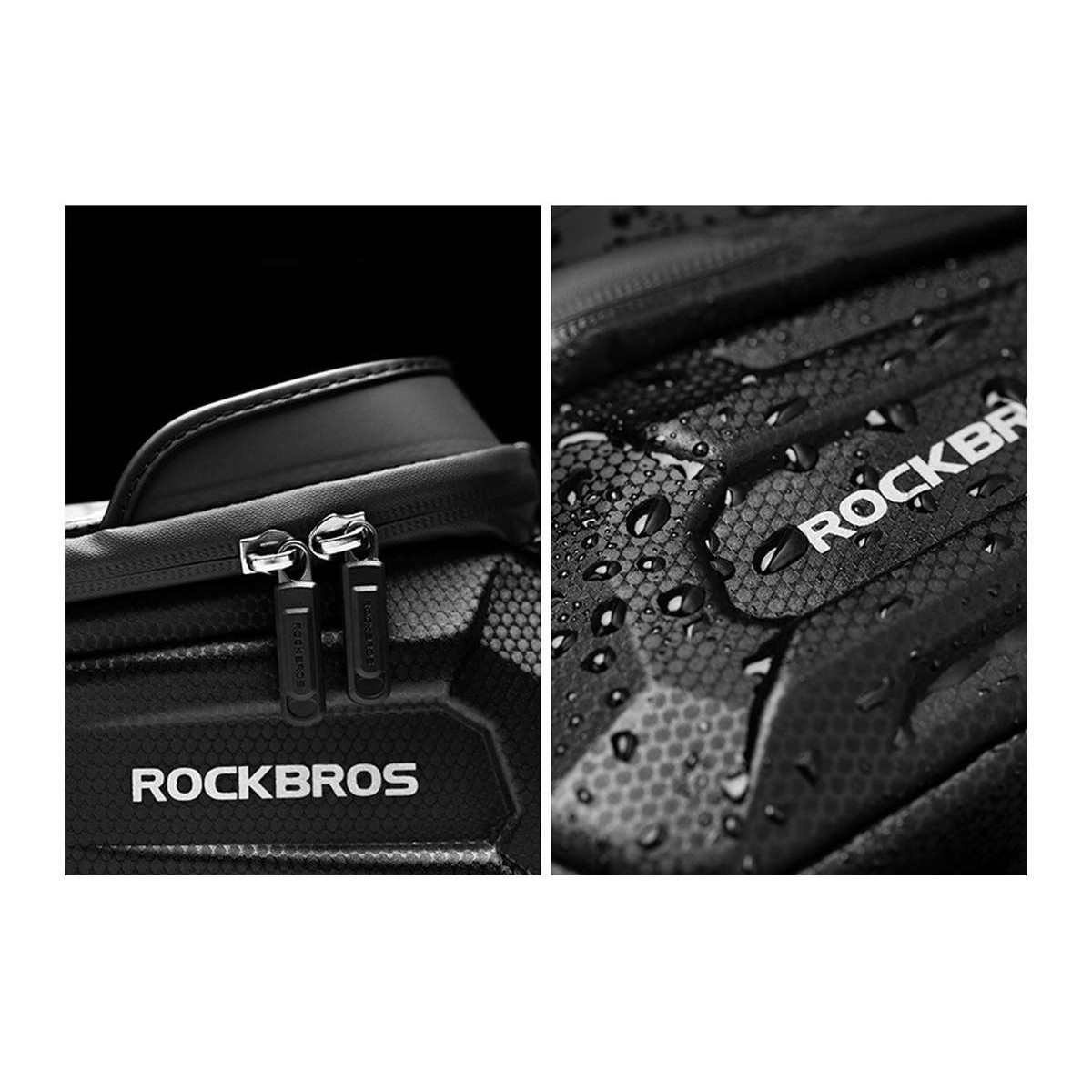 Sakwa, uchwyt rowerowy na telefon torba na ramę Rockbros B68