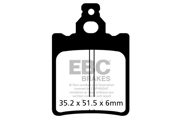 EBC Brakes Klocki hamulcowe EBC FA337TT (kpl. na 1 tarcze)