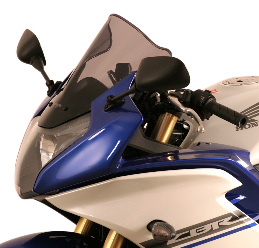 Szyba motocyklowa MRA HONDA CBR 600 F PC 41 2011-, forma R, bezbarwna