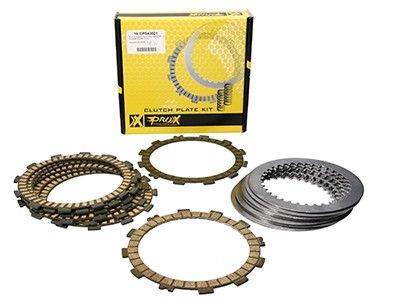 ProX Racing Parts ProX Zestaw Tarcz Sprzęgła (Cierne, Przekładki) KX250 '21 + KX250XC '21