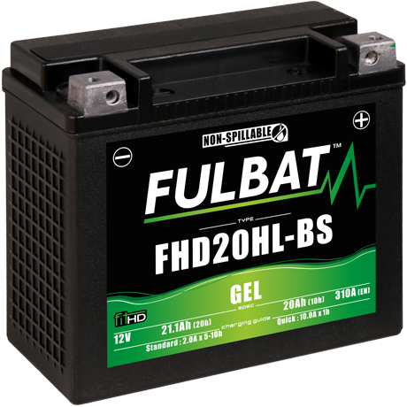 Akumulator FULBAT FUL GEL - FHD20HL-BS (H.D.) / YHD20HL-BS (Żelowy, bezobsługowy)