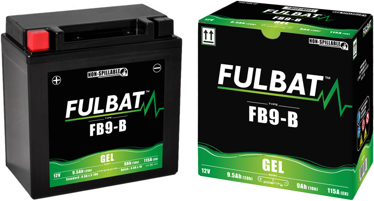 Akumulator FULBAT FUL GEL - FB9-B / YB9-B (Żelowy, bezobsługowy)