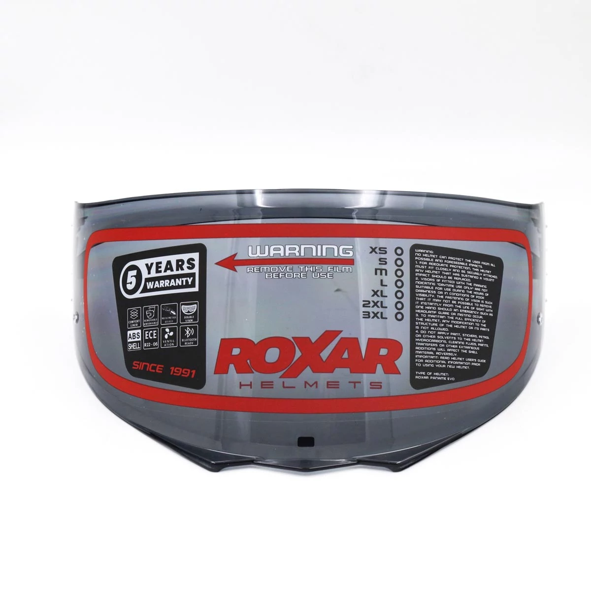 ROXAR HELMETS ROXAR Wizjer Paname EVO AS Przyciemniany/MH6