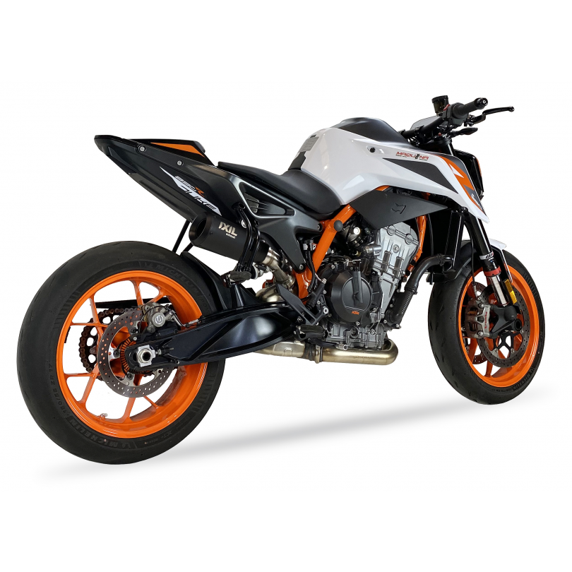 Tłumik IXIL KTM 890 DUKE R 20-23 (KTM 790 DUKE) typ RC3B SLIP ON - SPORT XTREM BLACK (Homologacja)