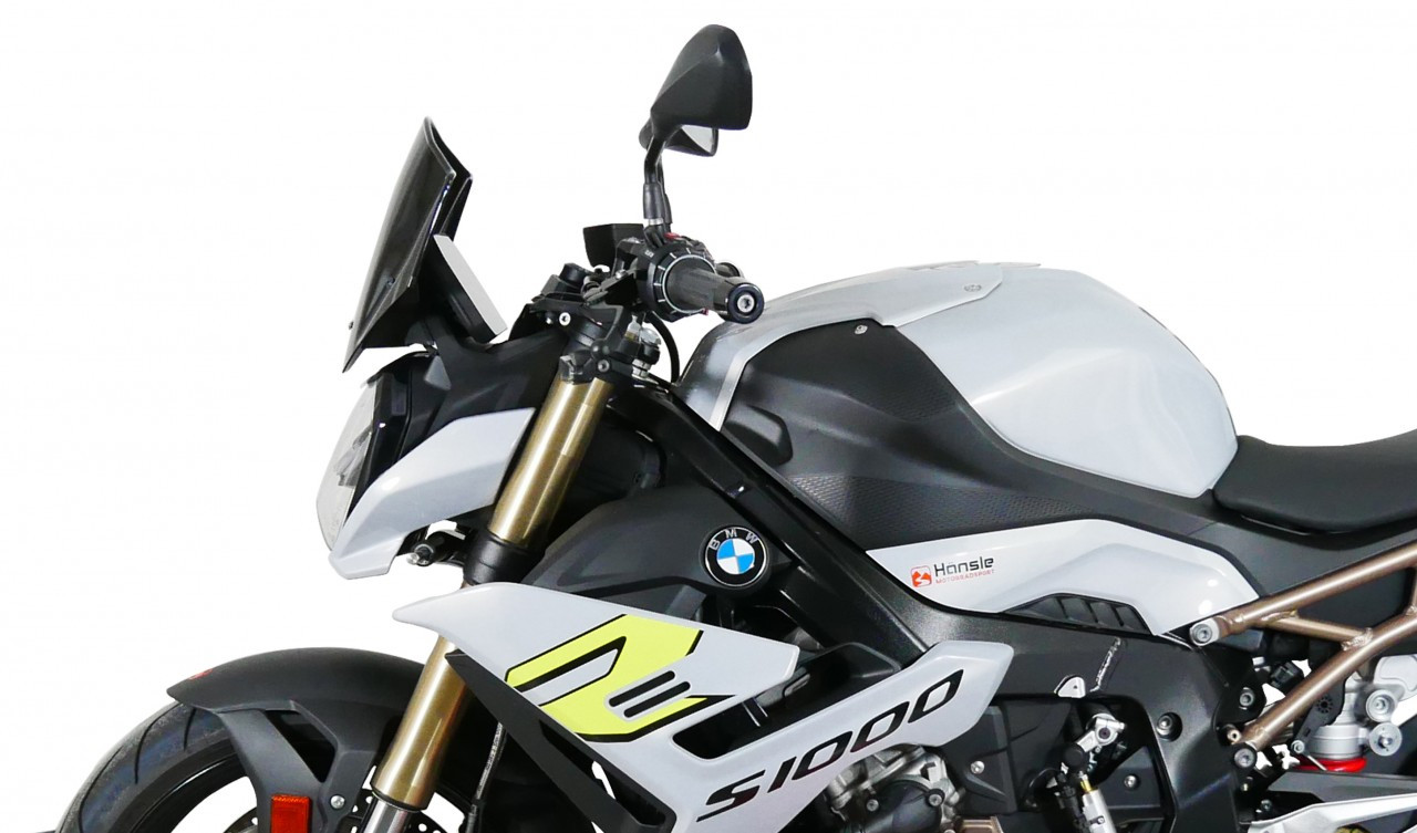 Szyba motocyklowa MRA BMW S 1000 R (HAL.WINDSH. SPORT 2021-, forma SPM, czarna