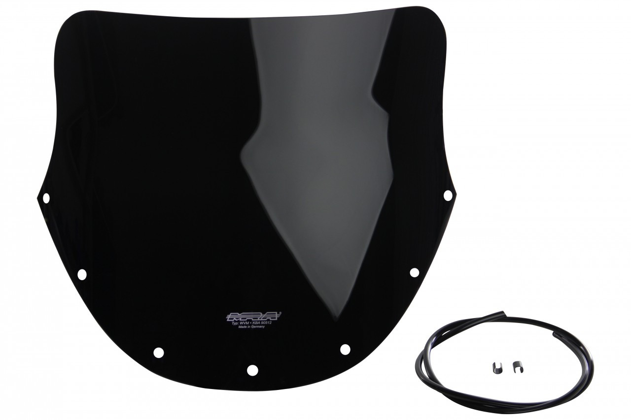 Szyba motocyklowa MRA OT KAWASAKI GPZ 550 KZ550B/ZG P1 1982-1983, forma TN, czarna