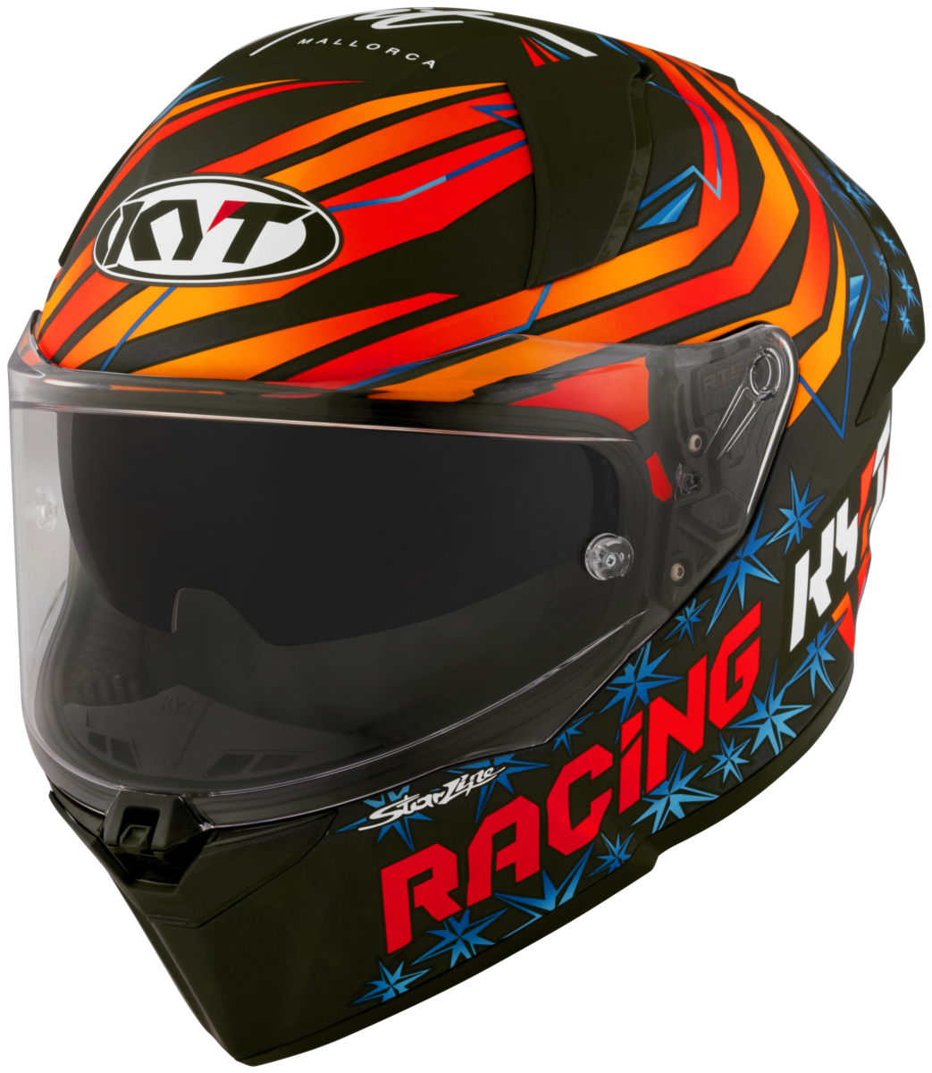 Kask Motocyklowy KYT R2R MAX FERNANDEZ 2022 REPLICA matowy ECE/ONU 22-06