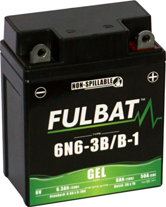 Akumulator FULBAT FUL GEL - 6N6-3B / 6N6-3B-1 (Żelowy, bezobsługowy)