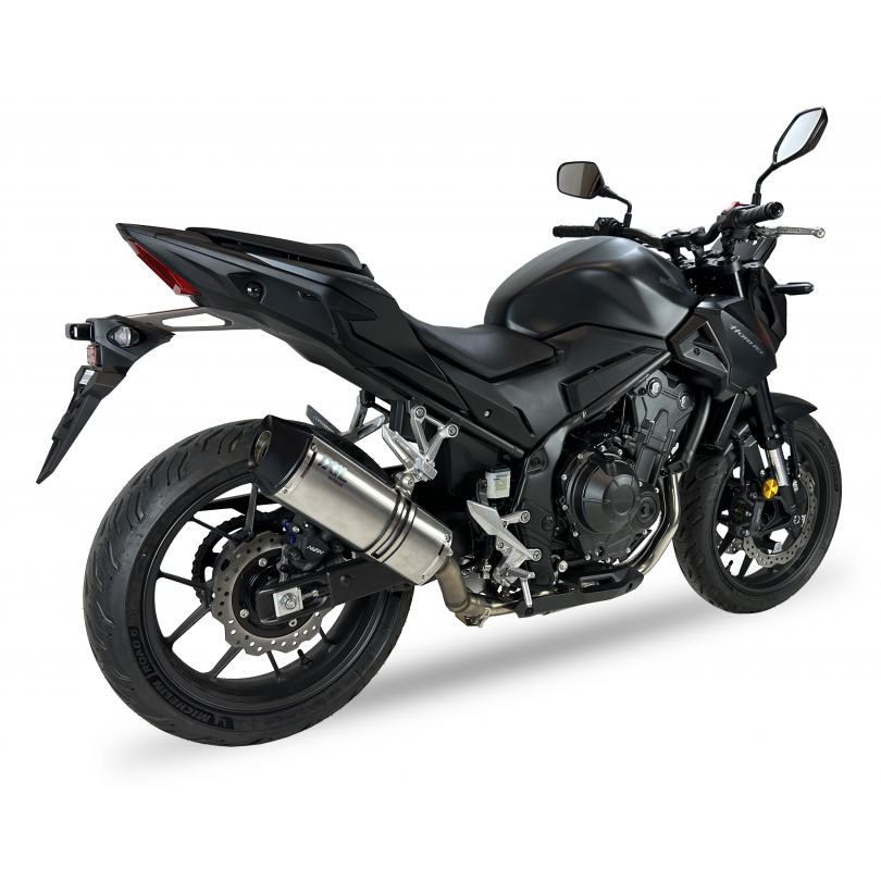 Tłumik IXIL HONDA NX 500 2024 (PC72) typ SOVE SLIP ON - HEXOVAL XTREM EVOLUTION (Homologacja)