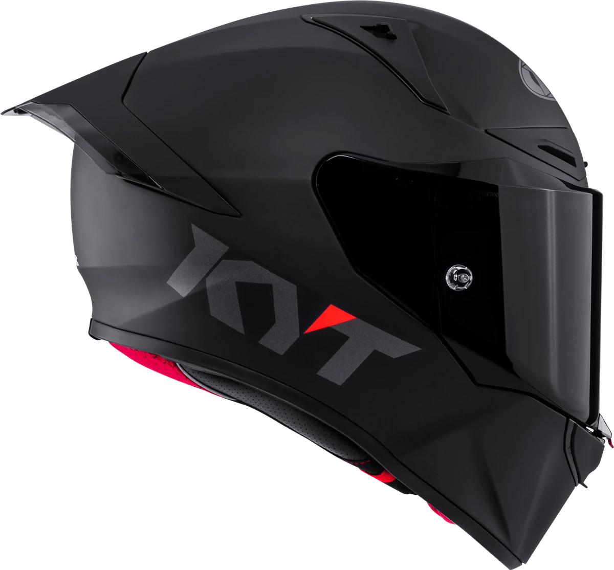 Kask motocyklowy KYT R1R CZARNY MATT E06