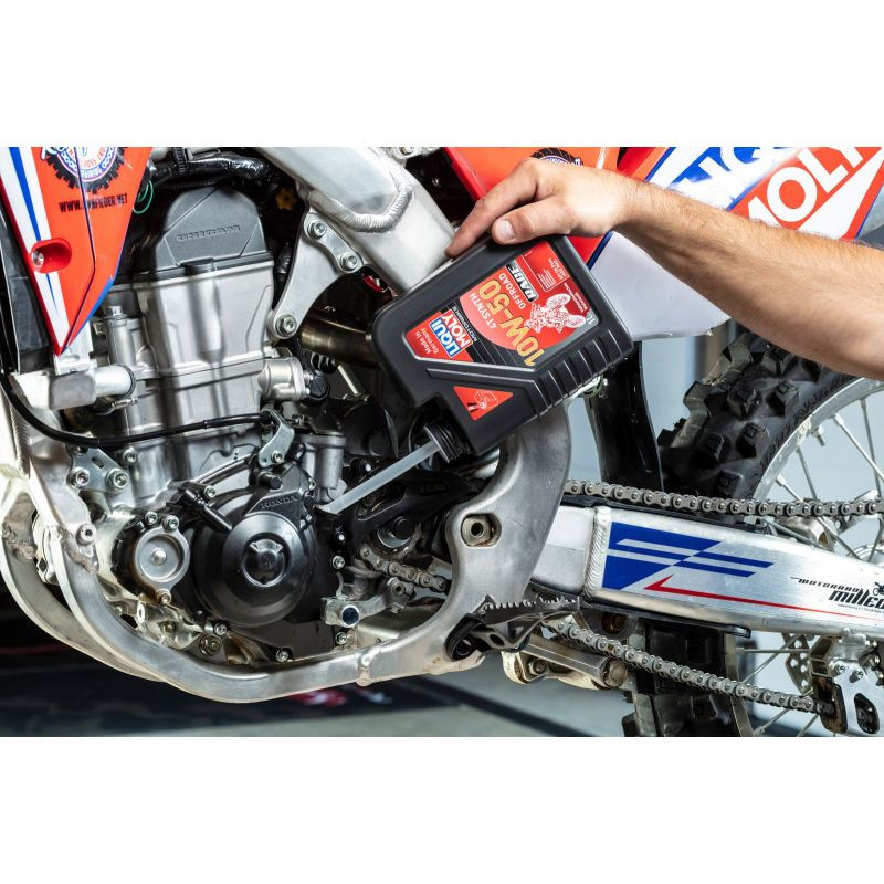 LIQUI MOLY Olej silnikowy syntetyczny do motocykli 10W50 Offroad Race 4T 1 litr