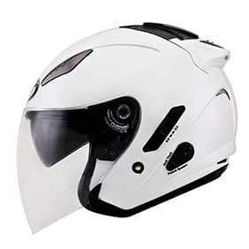 Kask Motocyklowy KYT HELLCAT perłowy biały