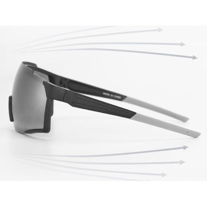 Okulary rowerowe / sportowe z polaryzacją ROCKBROS UV400 (SP22BK)