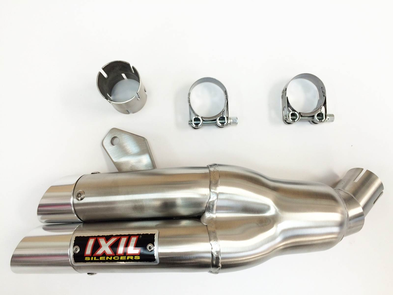 Tłumik IXIL HONDA CBR 125 R 11-15 (JC50) typ L2X (waga: 3000g, długość: 242 mm., materiał: Inox AISI304, kolor: Anodized aluminu