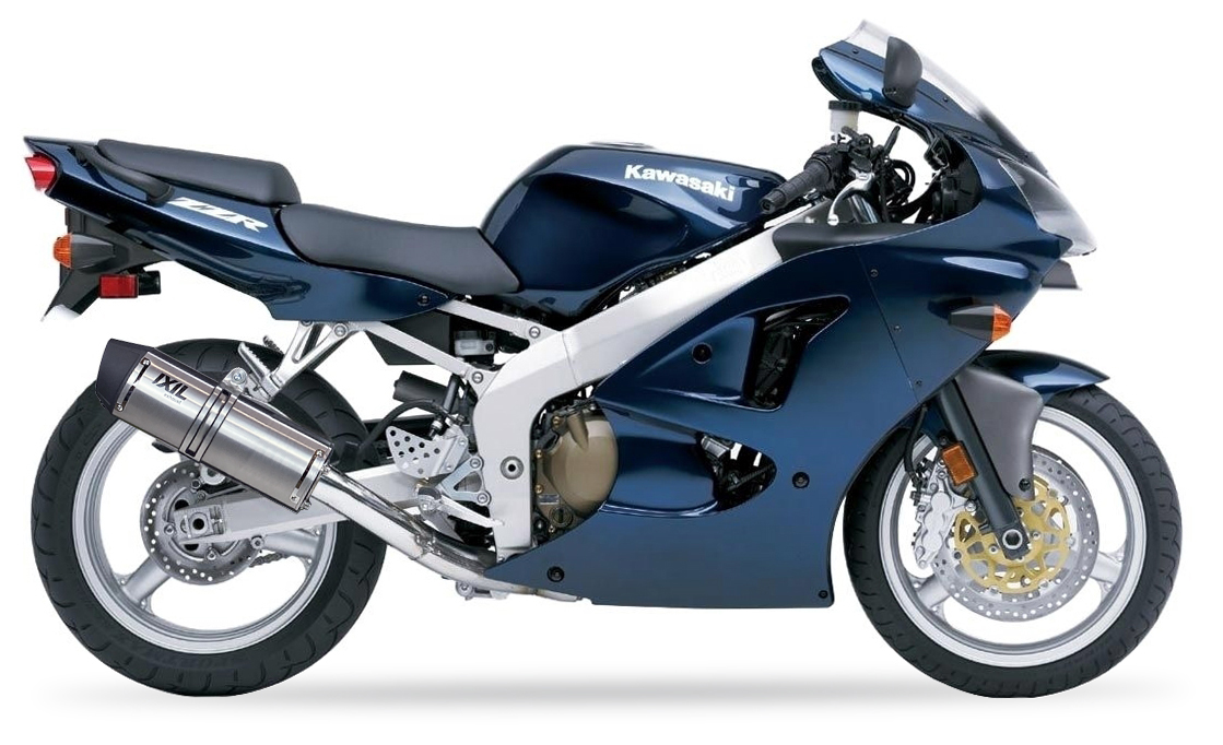 Tłumik IXIL KAWASAKI ZX 636 R 02 (ZX636A) typ SOVE (waga: 3000g, długość: 423 mm., materiał: Inox AISI304, kolor: Black painted)