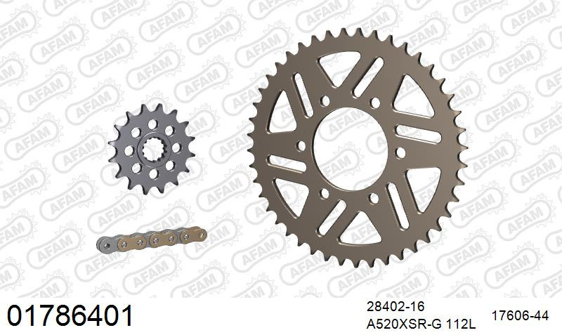 Zestaw napędowy AFAM do KAWASAKI Ninja ZX 9 R B1,B2,B3,B4