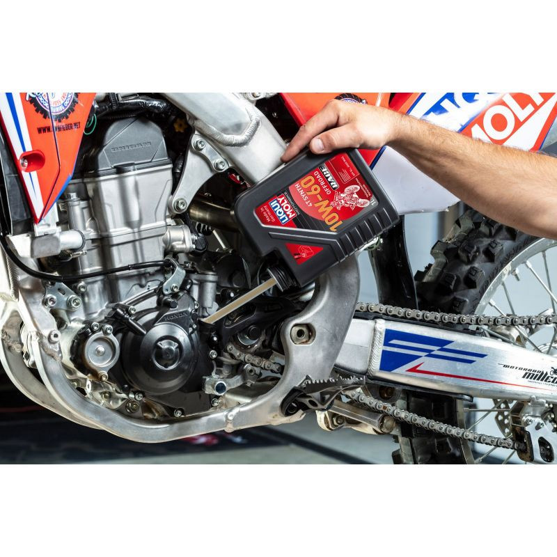 LIQUI MOLY Olej silnikowy syntetyczny do motocykli 10W60 Offroad Race 4T 4 litry