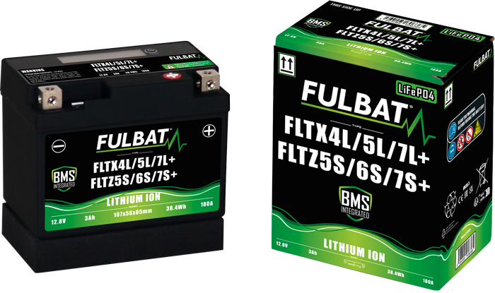 Akumulator FULBAT FUL LITHIUM - FLTX4L/FLTX5L/FLTX7L+ FLTZ5S/FLTZ6S/FLTZ7S+ / LTX4L/LTX5L/LTX7L+ LTZ5S/LTZ6S/LTZ7S+ (Litowo-żela