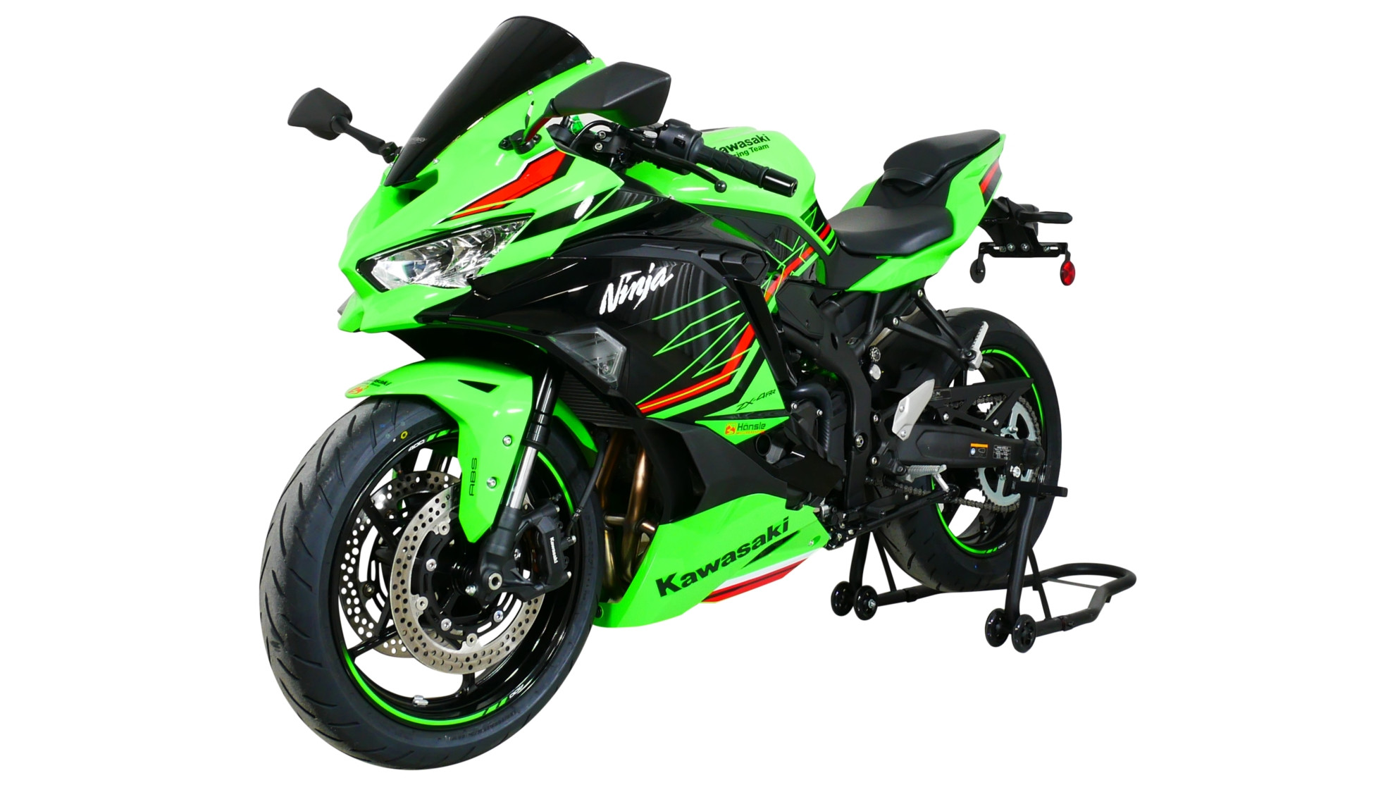 Szyba motocyklowa MRA KAWASAKI ZX-4 R / ZX- 4 RR 2023-, forma R, czarna