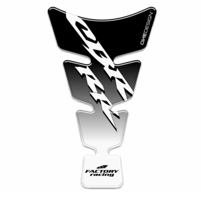 ONEDESIGN Tankpad Spirit shape logo CBR czarny/transparentny