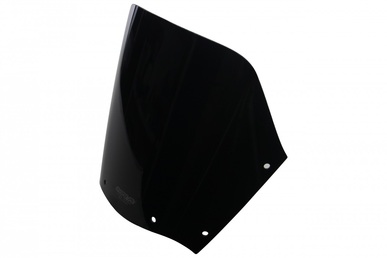 Szyba motocyklowa MRA KAWASAKI KLE 500 LE500A 1994-2004, forma OM, czarna