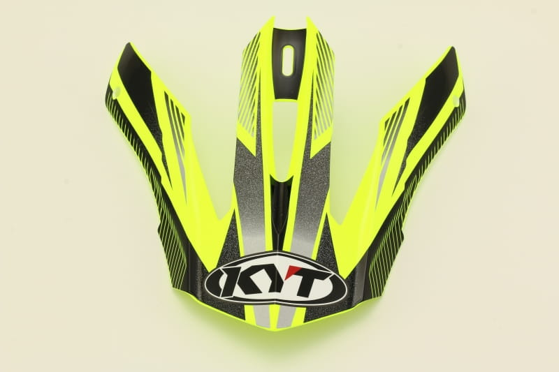 Daszek kasku STRIKE EAGLE STRIPE YELLOW FLUO