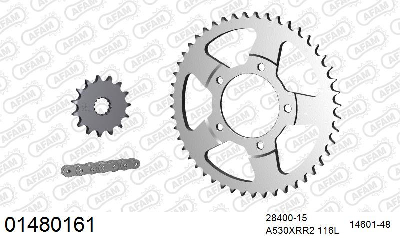 Zestaw napędowy AFAM do SUZUKI VZ 800 Marauder V,W,X,Y,K1,K2,K3,K4