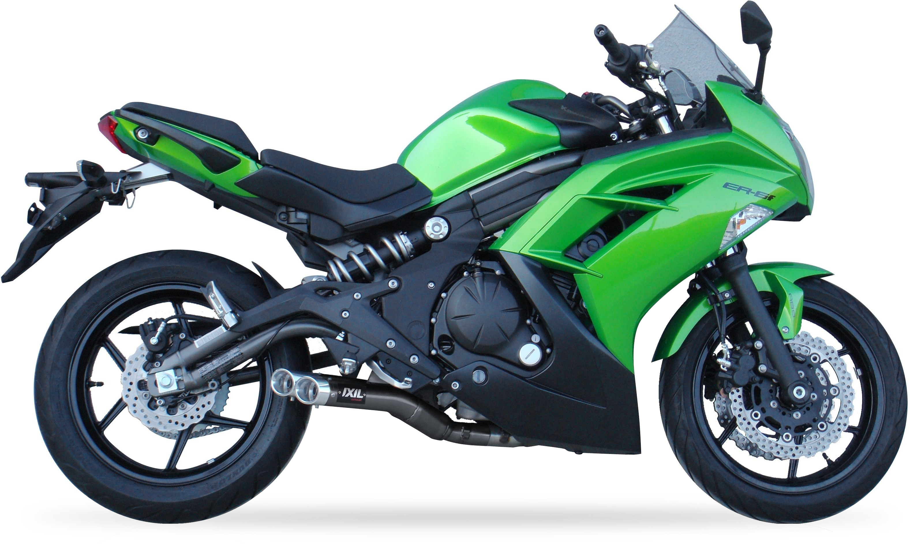Tłumik IXIL KAWASAKI VERSYS 650 15-22 (LE650E F) typ L3XB (waga: 3000g, długość: 370 mm., materiał: Inox AISI304, kolor: Anodize