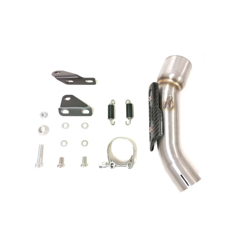 Tłumik IXIL KTM DUKE 390 21-23 (KTM IS DUKE) typ RC (waga: 800g, długość: 230 mm., materiał: Inox AISI304, kolor: Bright resin)