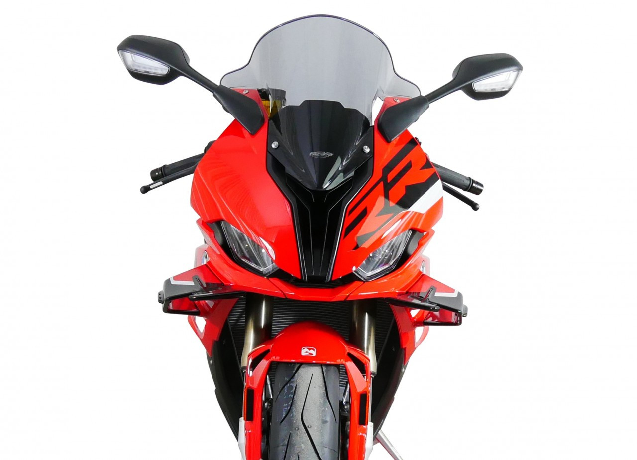 Szyba motocyklowa MRA BMW S1000 RR 2023-2024, forma R, przyciemniana