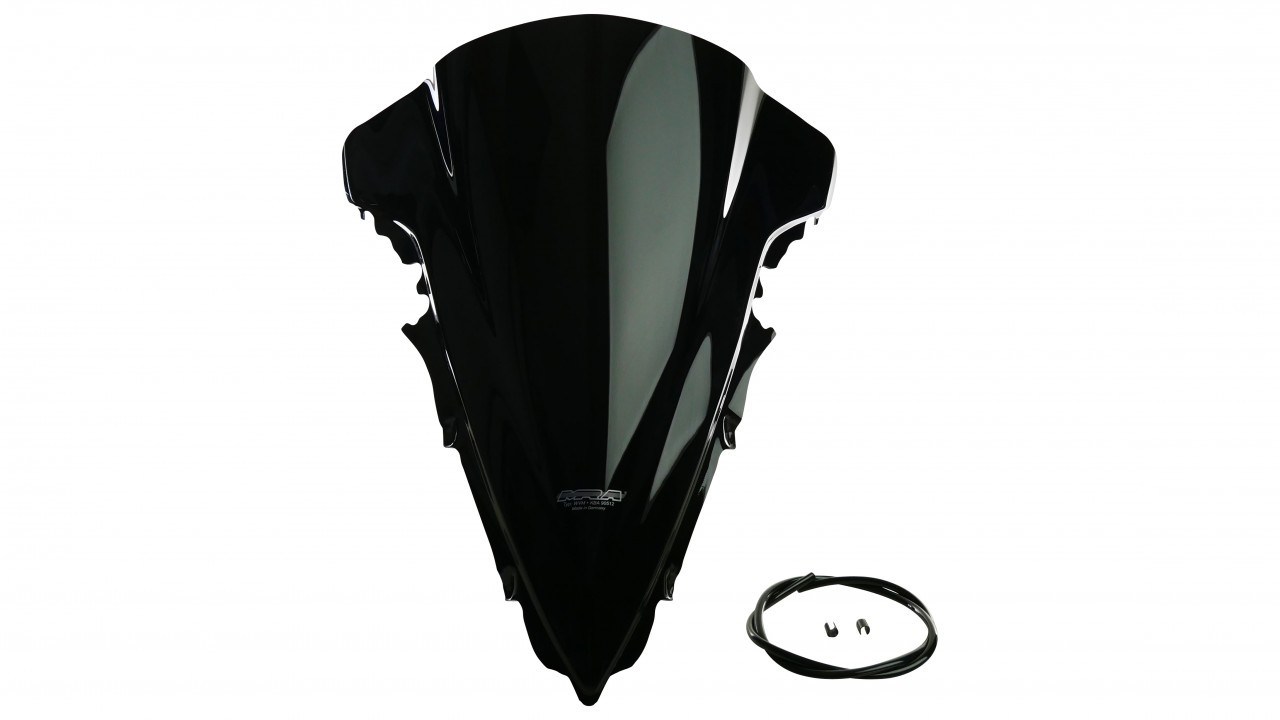 Szyba motocyklowa MRA YAMAHA YZF R 1 RN22 2009-2014, forma R, czarna