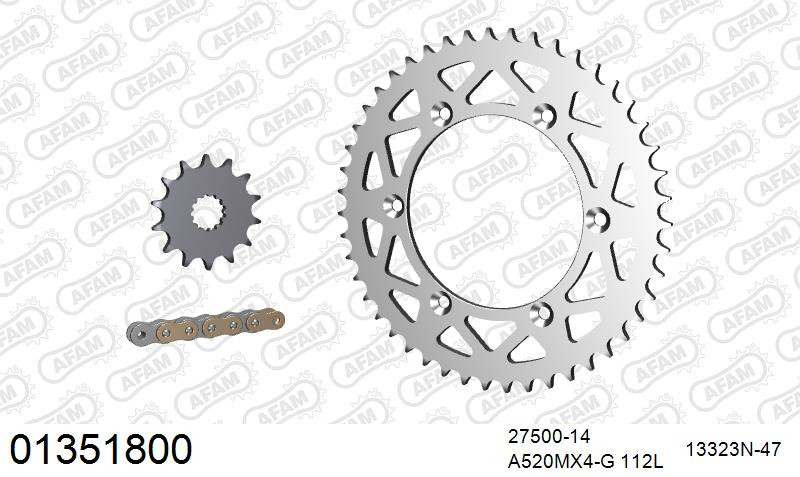 Zestaw napędowy AFAM do YAMAHA YZ 450 F R,S