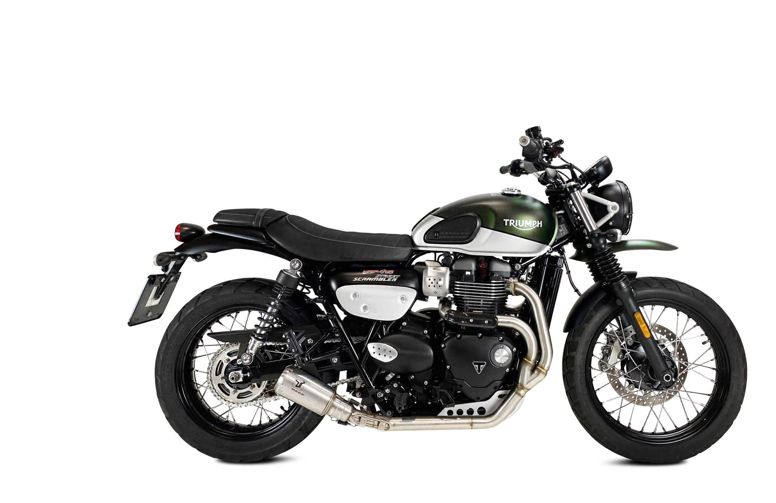 Tłumik IXRACE TRIUMPH STREET SCRAMBLER 900 17-22 (DC01 DC02 DC03 DC04) FULL SYSTEM typ MK2 MK2 SERIES INOX