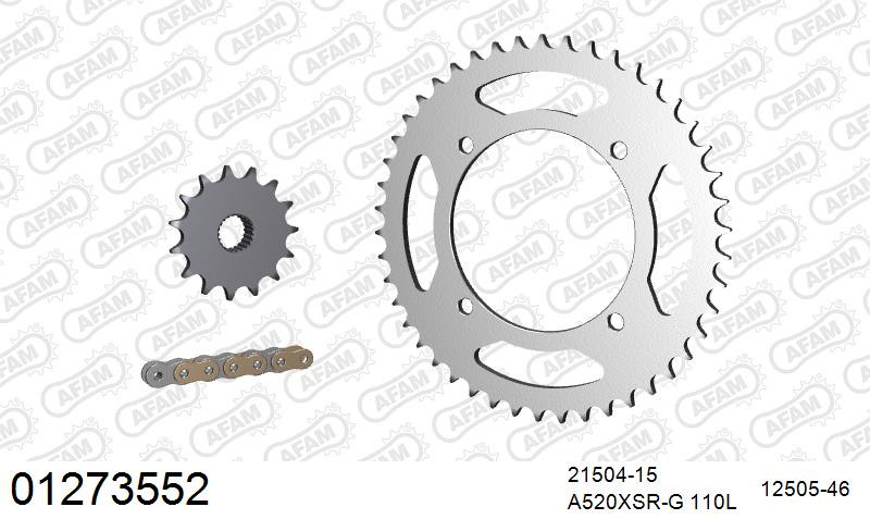 Zestaw napędowy AFAM do YAMAHA XTZ 660 Tenere