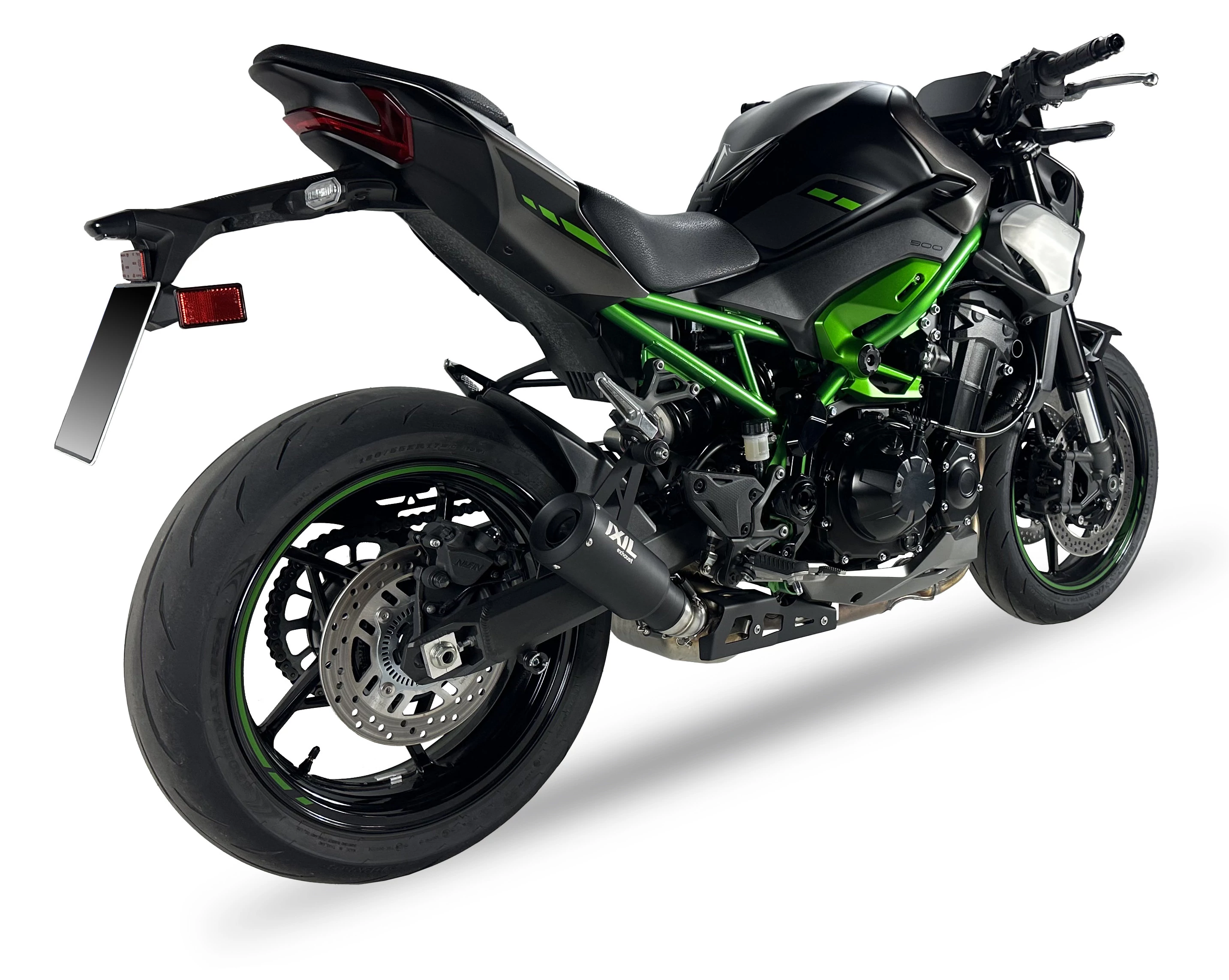 IXIL Tłumik KAWASAKI Z 900 A2 2025 (ZR900V ZR900VA2) typ RB SLIP ON - RACE XTREM BLACK (Homologacja)