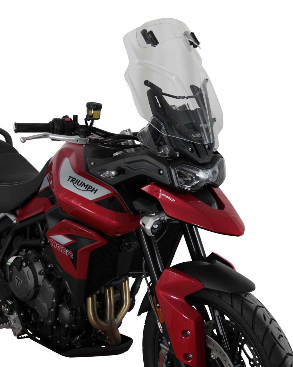 Szyba motocyklowa MRA TRIUMPH TIGER 900 /GT PRO 2019-, forma VTM, bezbarwna