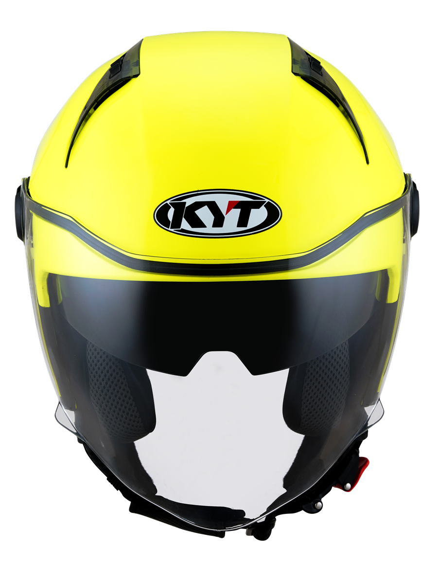 Kask Motocyklowy KYT D-CITY połysk żółty fluo ECE/ONU 22-06