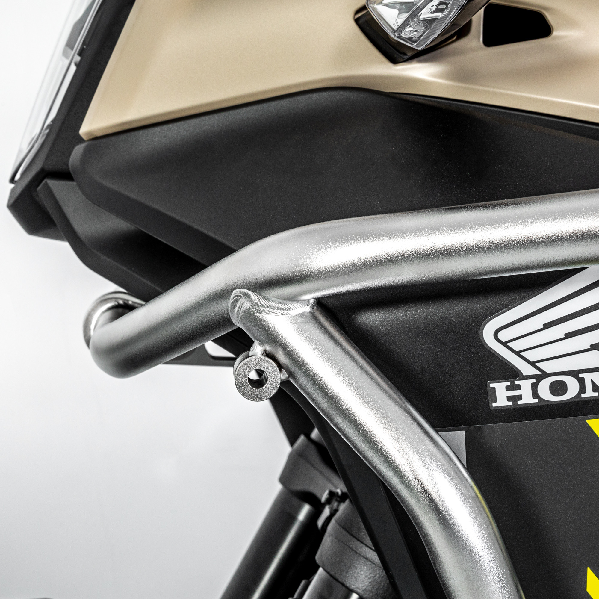 LOBOO Gmole do HONDA NX400 (2024-) HONDA NX500 (2024-) srebrne